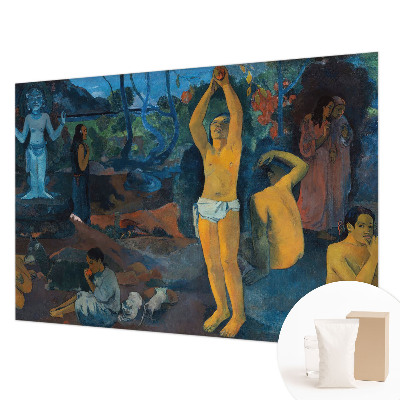 Fotobehang naadloos met een tropisch harmoniedesign