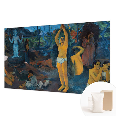 Fotobehang naadloos met een tropisch harmoniedesign