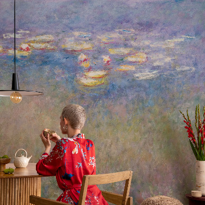 Naadloos fotobehang Waterlelies