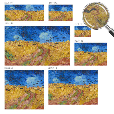 Fotobehang woonkamer Veldlandschap