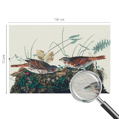 Fotobehang voor slaapkamer met een rustgevende natuurrijke print