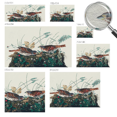 Fotobehang voor slaapkamer met een rustgevende natuurrijke print