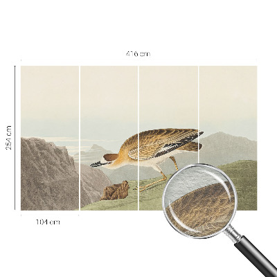 Fotobehang voor de slaapkamer Bergvogel