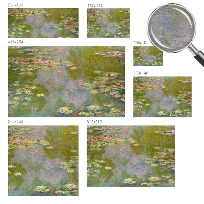 Modern fotobehang Waterlelies