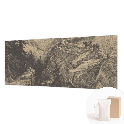 Luxe fotobehang Schilderachtige bergen