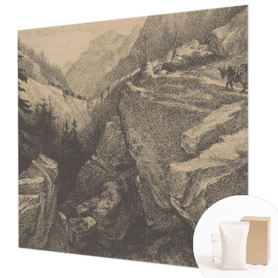 Luxe fotobehang Schilderachtige bergen