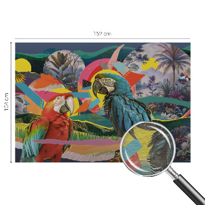 Premium fotobehang Exotische vogels