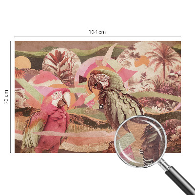 Sfeervol fotobehang Tropische vogels