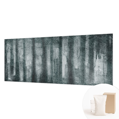 Hoogwaardig fotobehang Mysterieus bos