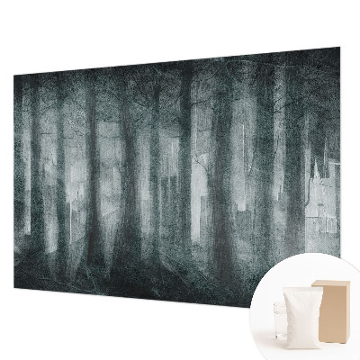 Hoogwaardig fotobehang Mysterieus bos