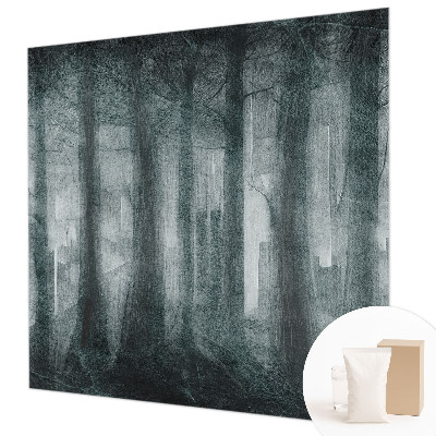Hoogwaardig fotobehang Mysterieus bos