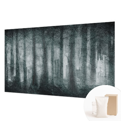 Hoogwaardig fotobehang Mysterieus bos