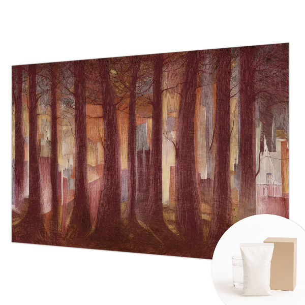 Groot fotobehang Mysterieus landschap