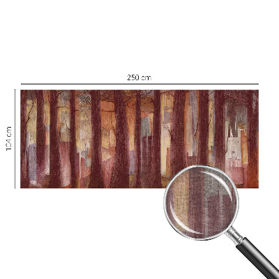 Groot fotobehang Mysterieus landschap