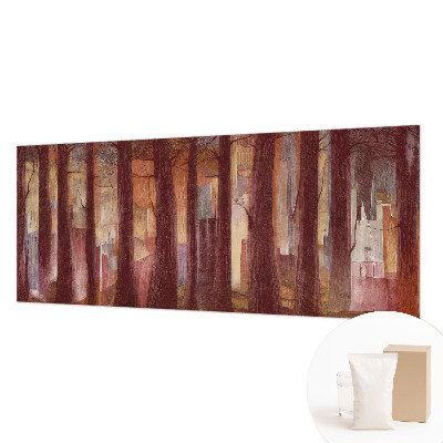 Groot fotobehang Mysterieus landschap