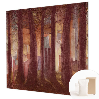 Groot fotobehang Mysterieus landschap