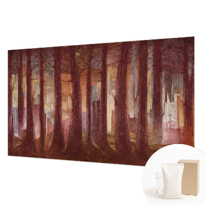 Groot fotobehang Mysterieus landschap