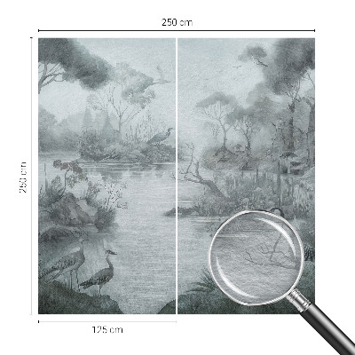Uniek fotobehang Natuurlandschap