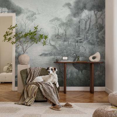 Uniek fotobehang Natuurlandschap