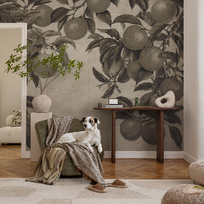 Vlies fotobehang Vruchtpatroon