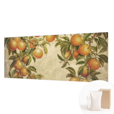 Vliesbehang fotobehang met een patroon van fruittakken