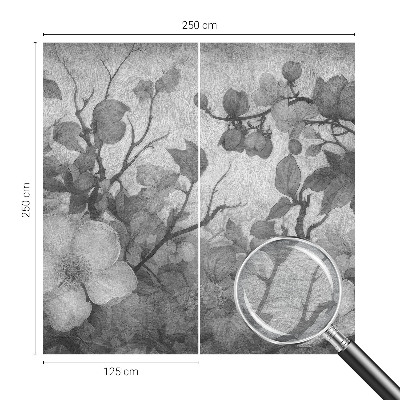 Fotobehang vliesbehang Bloemtak