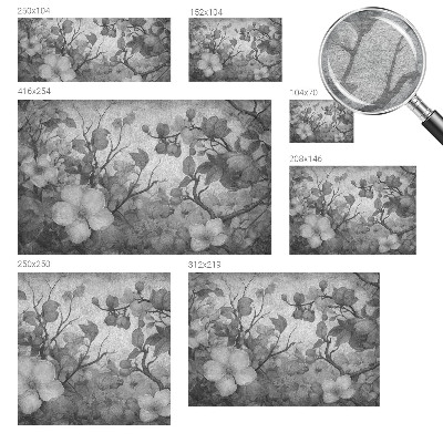 Fotobehang vliesbehang Bloemtak