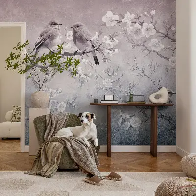 Fotobehang vlies met een subtiel natuureffect