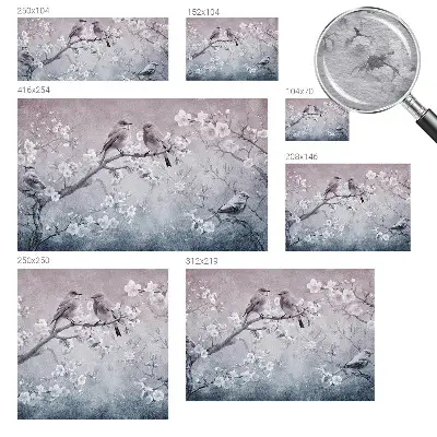 Fotobehang vlies met een subtiel natuureffect