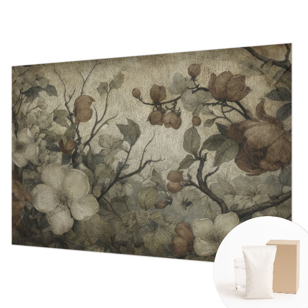 Vliesbehang fotobehang woonkamer Bloemenpracht