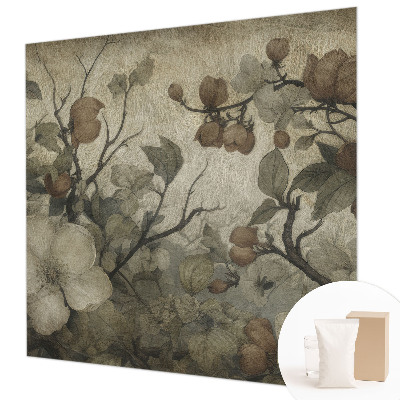 Vliesbehang fotobehang woonkamer Bloemenpracht