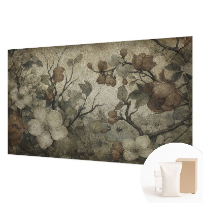 Vliesbehang fotobehang woonkamer Bloemenpracht