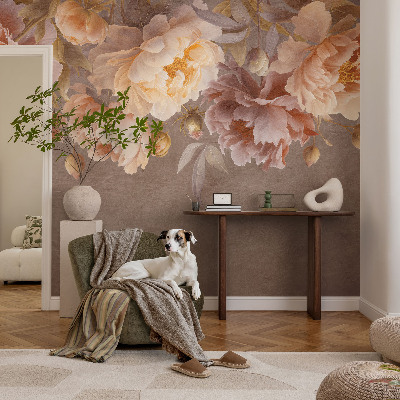 Fotobehang Bloemige elegantie