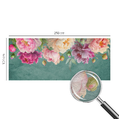 Foto behang op maat Bloemige elegantie