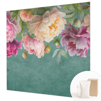 Foto behang op maat Bloemige elegantie