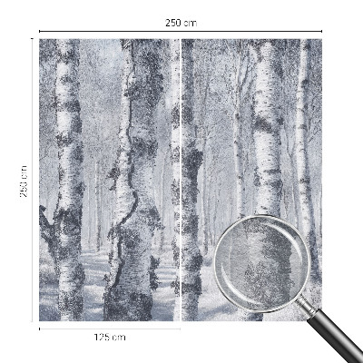 Behang met print Vorstige natuur
