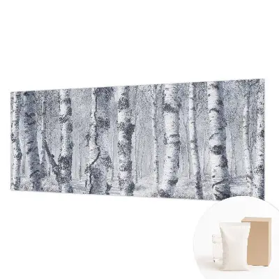 Behang met print met een herfstig natuurmotief