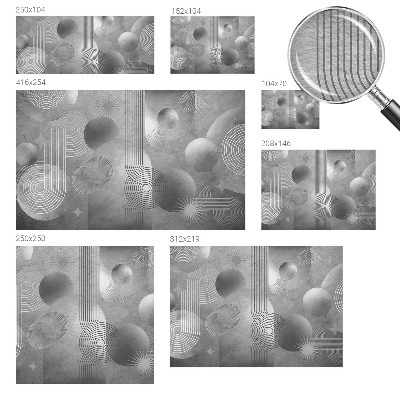 Fotobehang op maat Abstracte elegantie