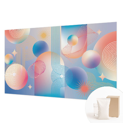 Fotobehang woonkamer Kleurrijke abstractie