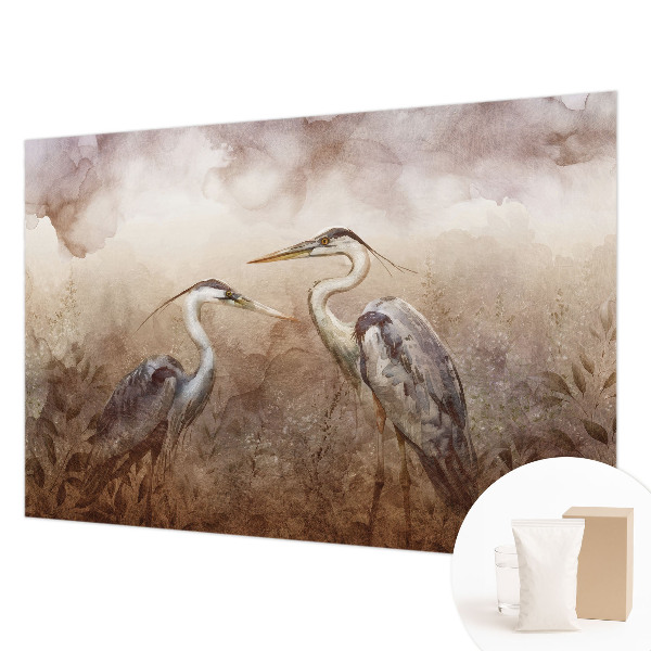 Naadloos fotobehang Elegante vogels