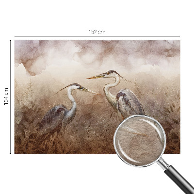 Naadloos fotobehang Elegante vogels