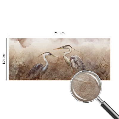 Naadloos fotobehang Elegante vogels