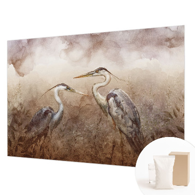 Naadloos fotobehang Elegante vogels