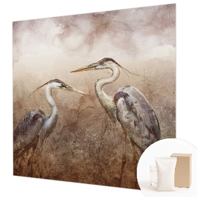 Naadloos fotobehang Elegante vogels