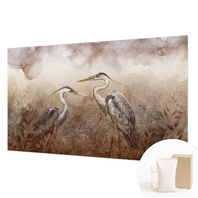 Naadloos fotobehang Elegante vogels