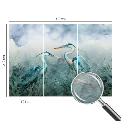 Fotobehang slaapkamer Vogels van de natuur