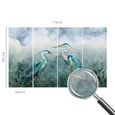 Fotobehang slaapkamer Vogels van de natuur