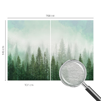 Luxe fotobehang Wolf in het bos