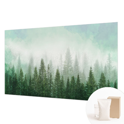 Luxe fotobehang Wolf in het bos