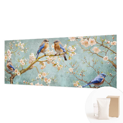 Premium fotobehang Lente vogels